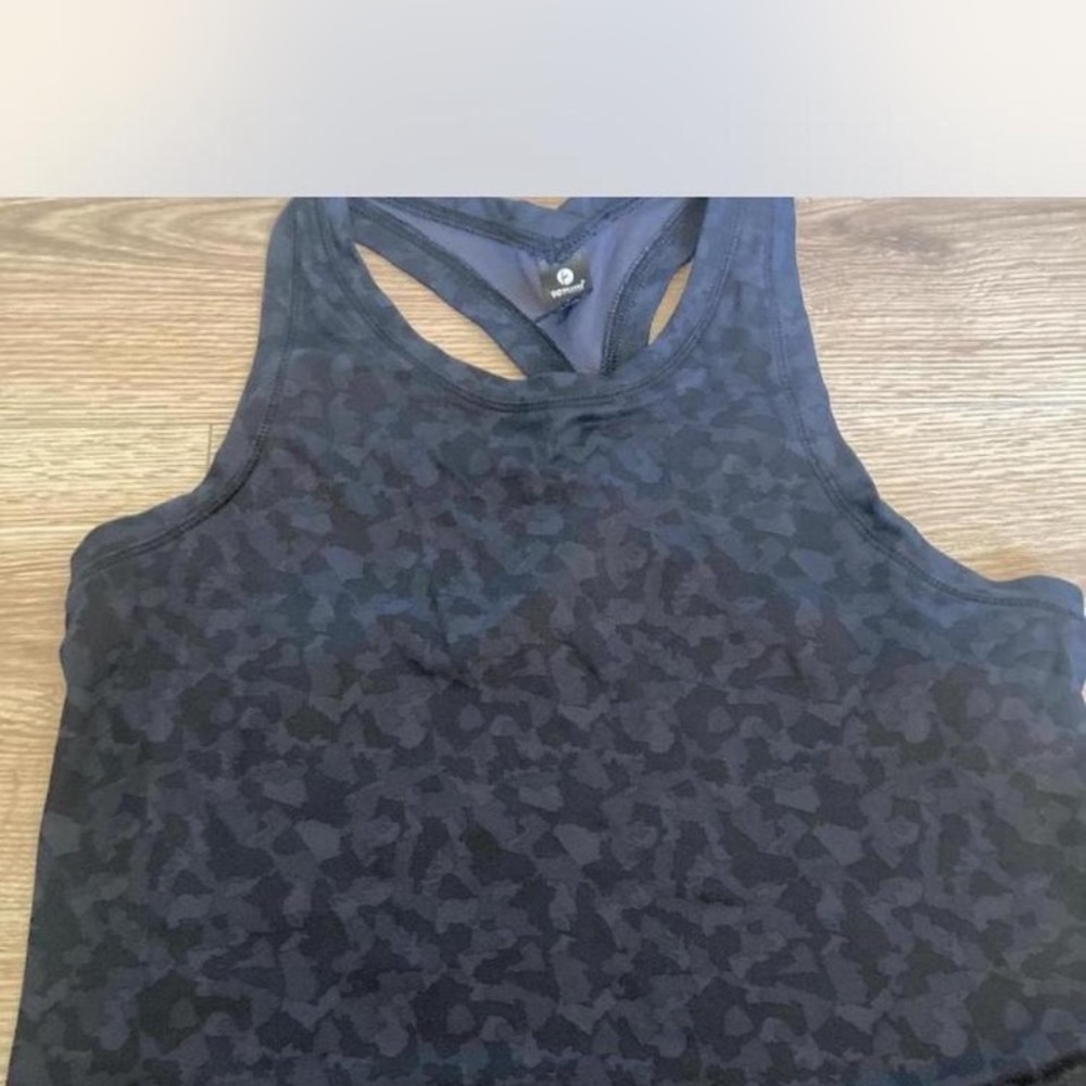90 Degree By Reflex Dark Camouflage Tank Top